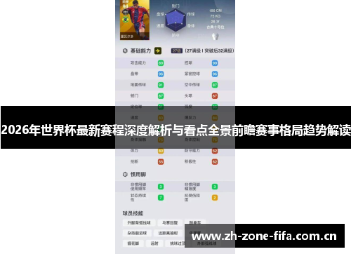 2026年世界杯最新赛程深度解析与看点全景前瞻赛事格局趋势解读